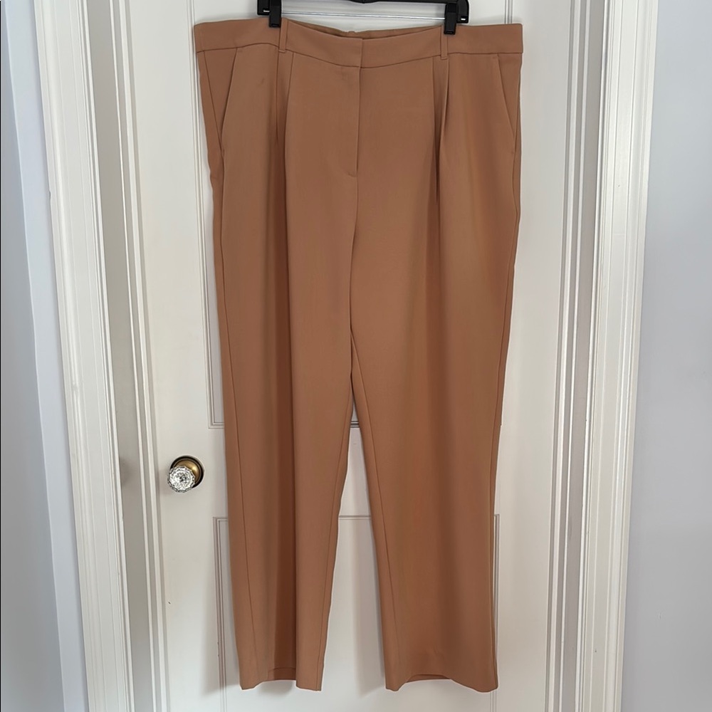 NWT size 22 Long Abercrombie & Fitch Sloane wide leg trousers